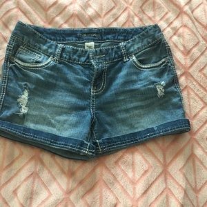 Jean shorts from Maurice’s